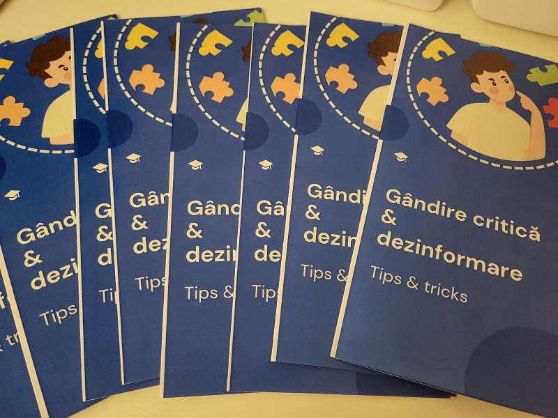 Ateliere de gândire critică și dezinformare 